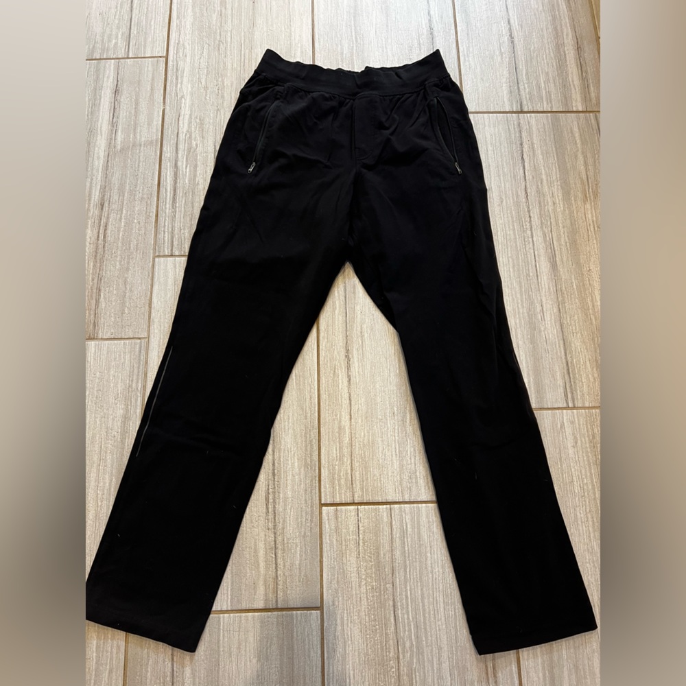 Lululemon mens black pants, M